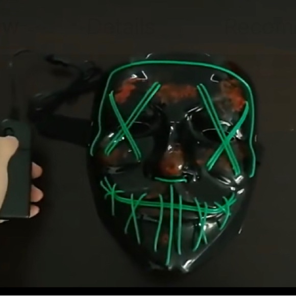 It’s Lit this Halloween with this Light Up Mask - Picture 4 of 11